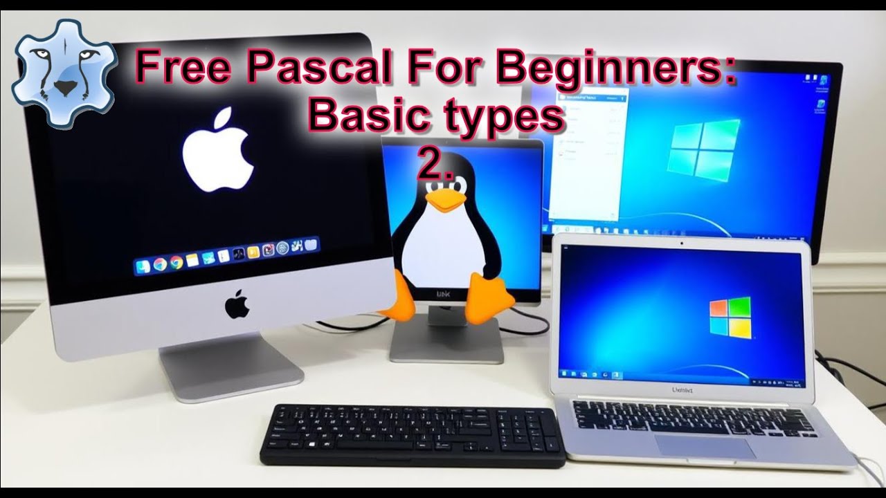 Free Pascal For Beginners: Basic types #lazarus #freepascal #pascalprogramming #crossplatform