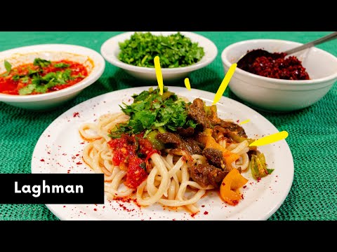 Laghman!! Un plat Kyrgyzstan / A Kyrgyzstan dish