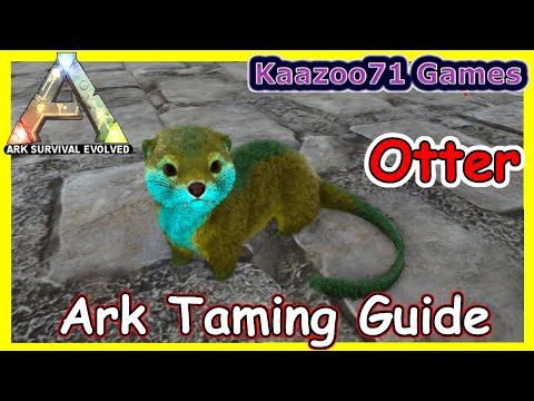 Ark How to Tame an Otter 💥 - Ark Survival Evolved