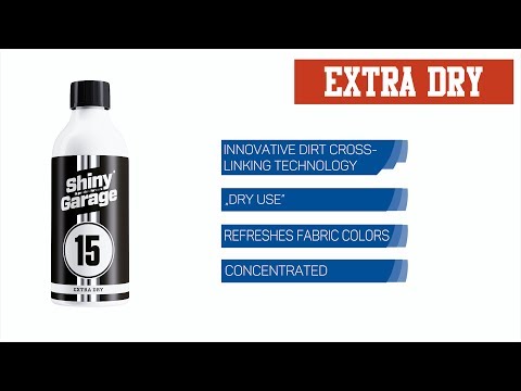 Shiny Garage Extra Dry Fabric Shampoo