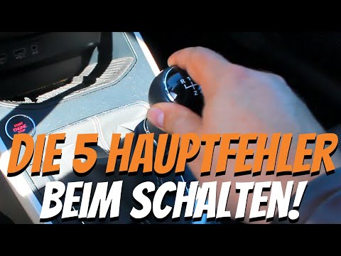 Die 5 Hauptfehler beim Schalten!