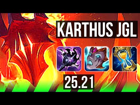 KARTHUS vs SHACO (JGL) | 12/2/5, Dominating | KR Master | 25.21