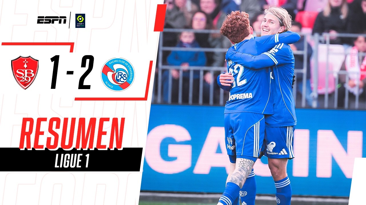 EL COLO BARCO SE VISTIÓ DE GOLEADOR PARA EL TRIUNFO A DOMICILIO | Brest 1-2 Estrasburgo | RESUMEN