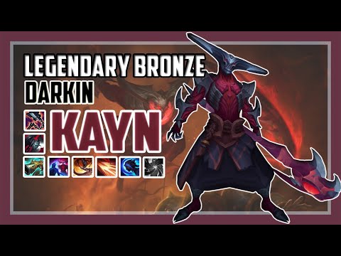 Kayne  Darkin - League of Legends semi 4v5 game