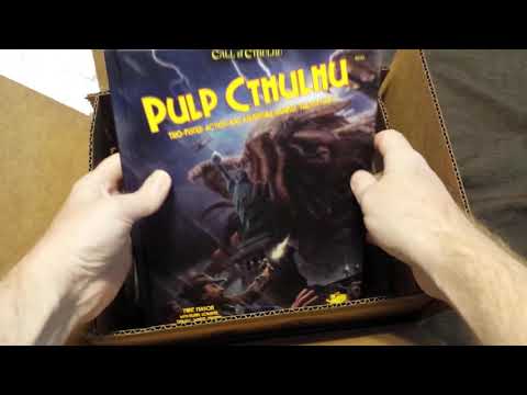Pulp Cthulhu Unboxing