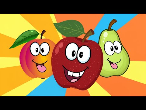 ♫ Das Obstlied ♫ German Fruits Song ♫ Kinderlied zum Mitsingen ♫ German Basics ♫ Song for Kids ♫