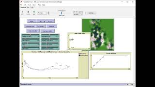 Download the video "Netlogo model setup, go, adding graph, Agent based simulation"