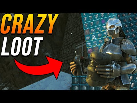 SOLO Raiding CRAZY Bases For INSANE PROFIT - Ark