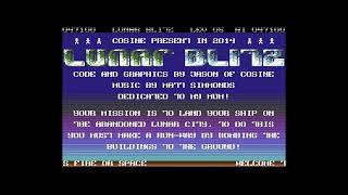 COMMODORE 64 =+ LUNAR BLITZ RX += IN MEMORY OF JASON KELK