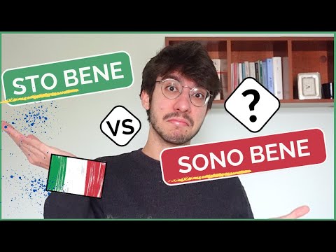 STARE or ESSERE: what’s the difference in Italian?