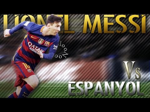 Lionel Messi Vs Espanyol (Away) ● 2015-16 ᴴᴰ
