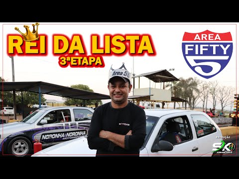 LISTA ÁREA 55  - Novo Rei da Lista - Corvo do Gol Branco - 3ª Etapa