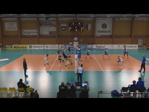 Volejbal extraliga Spartak Myjava – VKP Bratislava, 10.kolo