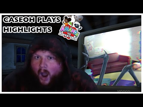 Caseoh plays Amanda The Adventurer | Completionist Playthrough