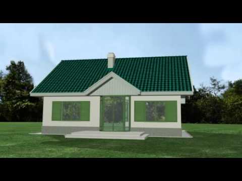 Angela B - projekt domu pracowni Horyzont