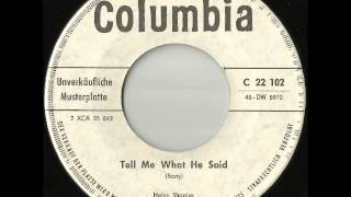 Tell Me What He Said - Helen Shapiro