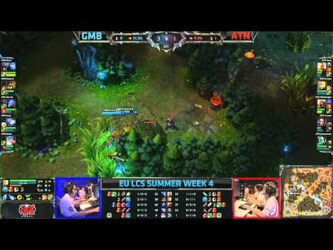 Gambit Gaming (GMB) vs Alternate (ATN) || EU LCS Summer 2013 W4D1 || Full Game HD