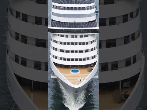 Thumbnail for MSC PREZIOSA Santos ship navio cruzeiro o maior  @cruzeiros2025 cruise  #drone #google  #shorts