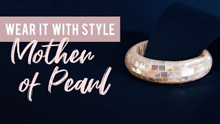 Pink Cultured Freshwater Pearl With White & Pink Mother-Of-Pearl 18k Rose Gold Over Silver Ring Related Video Thumbnail