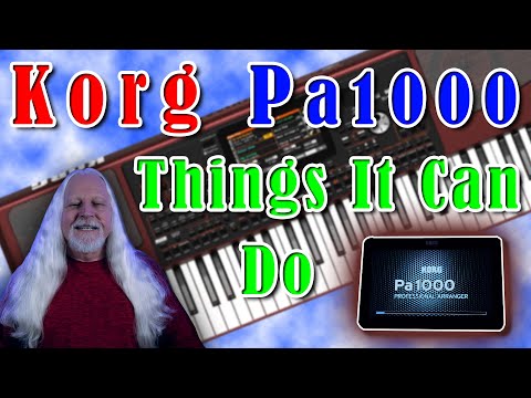 Korg Pa 1000 Things It Can Do Video
