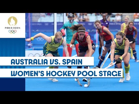 Australia vs Spain - Women's Hockey Pool Stage 🏑 | Paris 2024 highlights