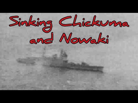 Sinking the Chikuma