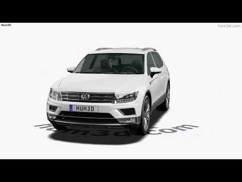 Volkswagen Tiguan Allspace Elegance 2017 3D model by Hum3D.com