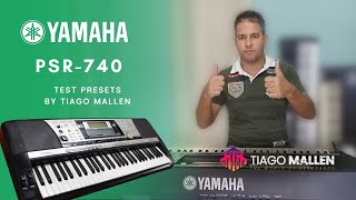 Video thumbnail for Yamaha PSR 740 - (Test Presets) by Tiago Mallen