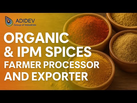 Adidev Group | Leading Exporter of Organic & IPM Spices from India