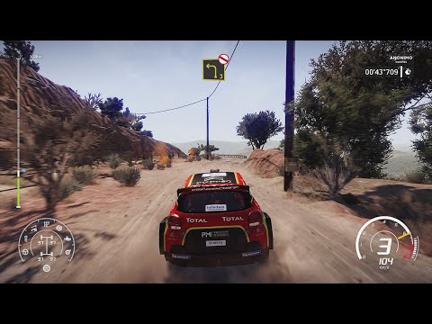 WRC 8 FIA World Rally Championship (PC) - Gameplay | No Commentary