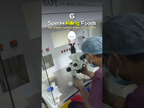 🍟 Common Foods That Destroy Sperm Quality! The Silent Killers of Male Fertility #fertilitytips