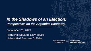 In the Shadow of an Election: Perspectives on the Argentine Economy