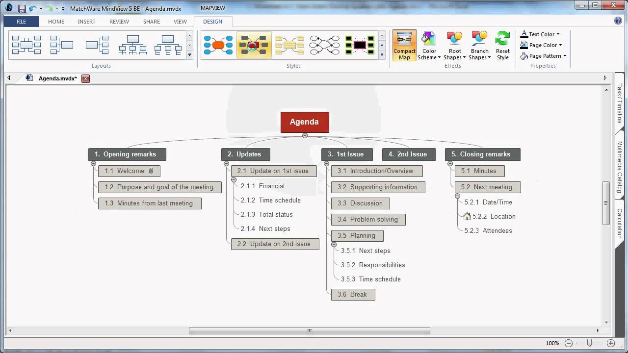 MindView 5 Tutorial Video: Customizing Your Mind Map