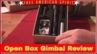 Gimbal Stabilizer Gopro Camera EVO GP PRO#1 unbox open box review best Youtube #FreeAmericanSpirit