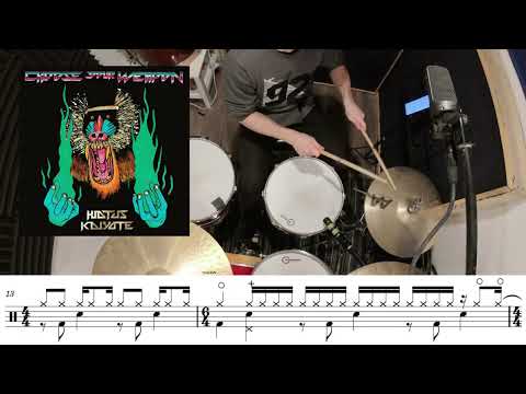 By Fire, Hiatus Kaiyote - Short drum cover + Transcription