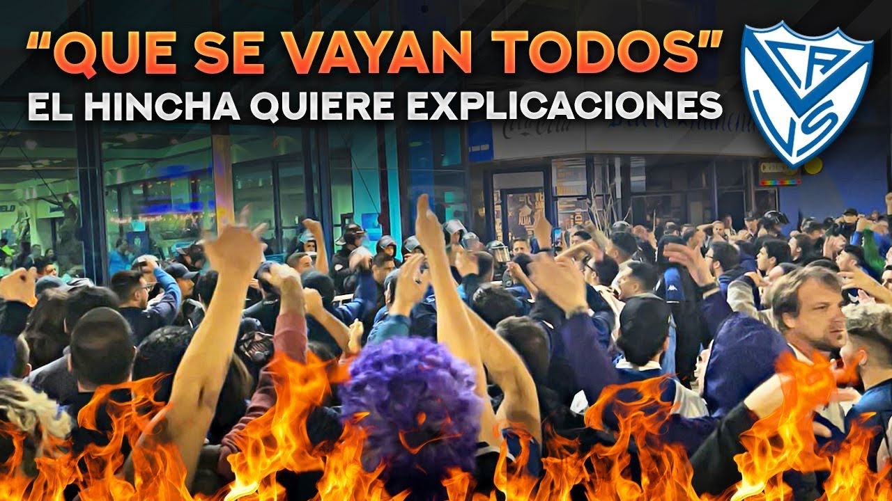 ¡LA GENTE NO AGUANTA MÁS! VÉLEZ EMPATÓ CON CENTRAL 0-0 / REACCIÓN CON LOS HINCHAS