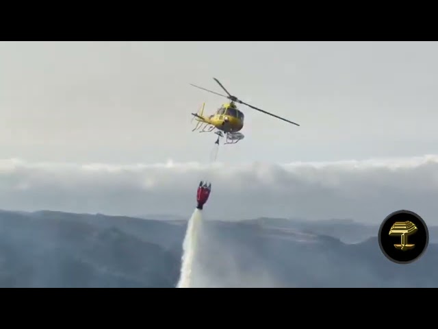 Estabilizado el incendio de Telde tras afectar entre 8 y 10 hectáreas y trabajan en su extinción