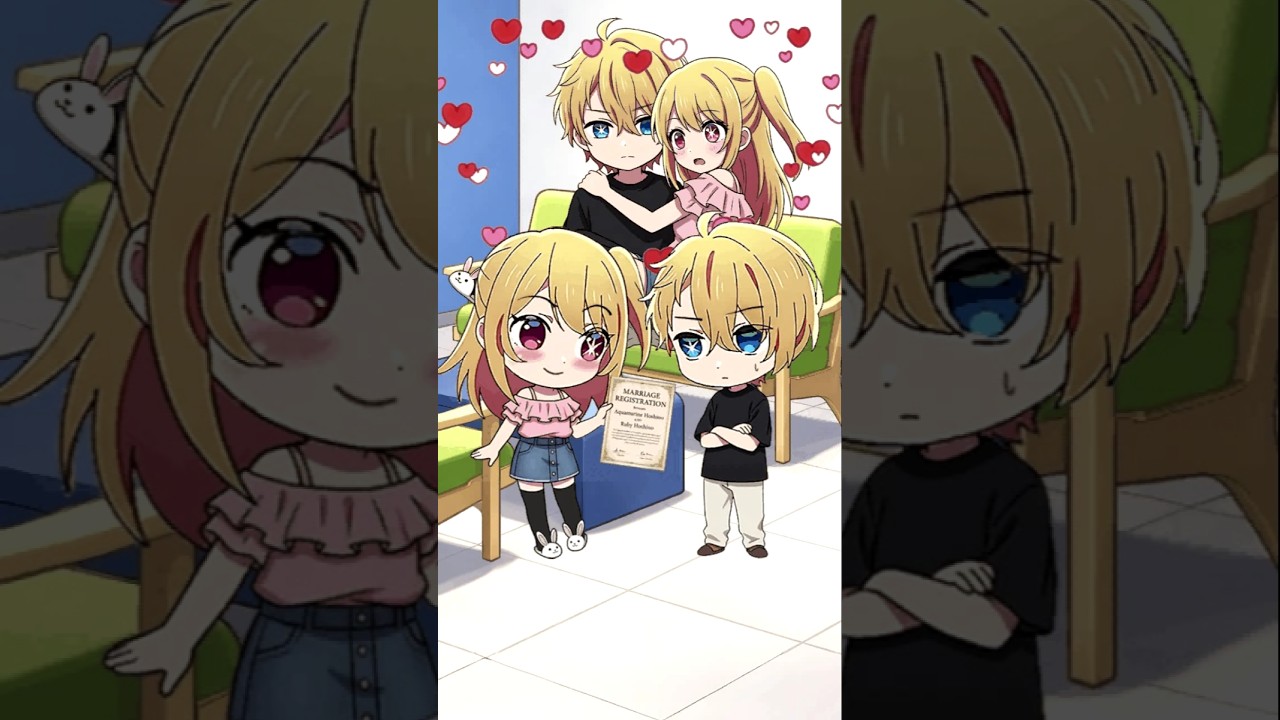 Aqua & Ruby - Marry Me | Oshi no Ko | Anime Characters React to Each Other