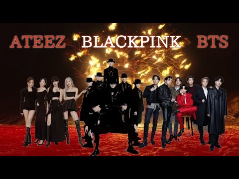 BTS X BLACKPINK X ATEEZ MASHUP