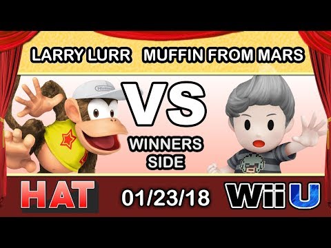 HAT 6 - MSF | Larry Lurr (Diddy Kong) Vs. Muffin from Mars (Lucas) Winners Side - Smash 4