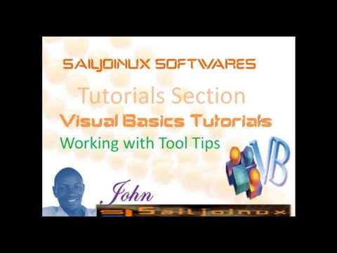Visual Basic Beginer Tutorial 13 Working With Tooltips