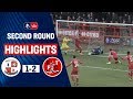 Joey Barton's Men Secure Third Round Spot | Crawley Town 1-2 Fleetwood Town | Emirates FA Cup 19/20