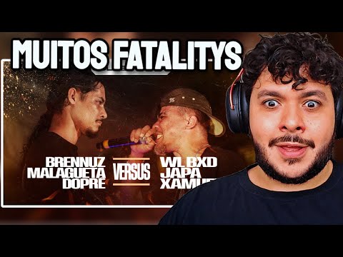 MANTO REAGE a (🔥🔥) BRENNUZ, MALAGUETA E DOPRÊ X WL BXD, XAMUEL E JAPA - 2ª FASE - 6 ANOS COLISEU