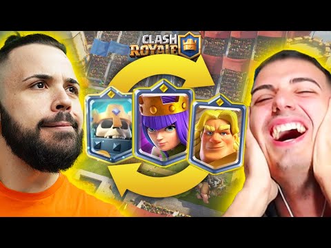 Ciccio Vs Grax 1Vs1🤩 con Mazzi Casuali e Campioni Casuali... DEVASTO - CLASH ROYALE