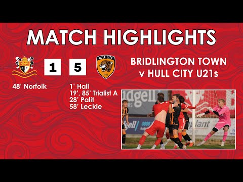 MATCH HIGHLIGHTS | Bridlington Town 1-5 Hull City U21s