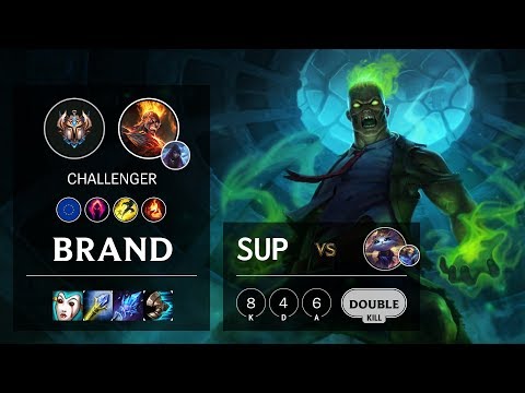 Brand Support vs Yuumi - EUW Challenger Patch 10.5