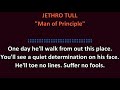 Jethro Tull - Man of Principle