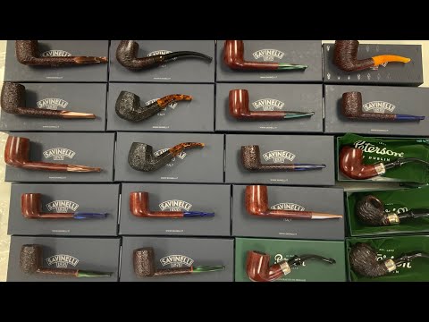 NEW Savinelli Esploratore, Ottagono, Peterson System P-Lip, Capri Pipes Unboxing