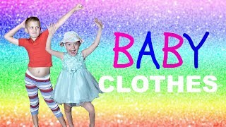 TRYING ON BABY CLOTHES!!!
