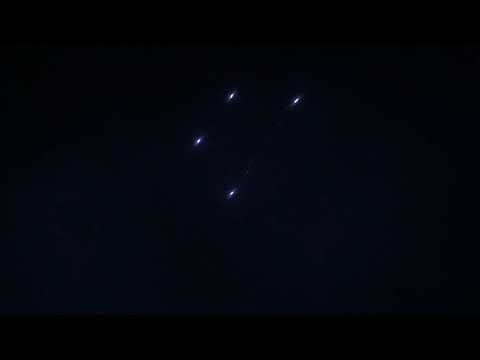 Blind Blue Stars on Strobe Rocket